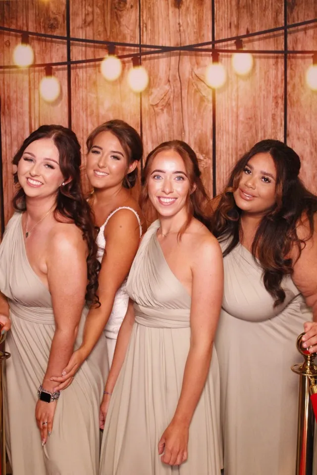 Premium photo booth hire at a Kent wedding celebration